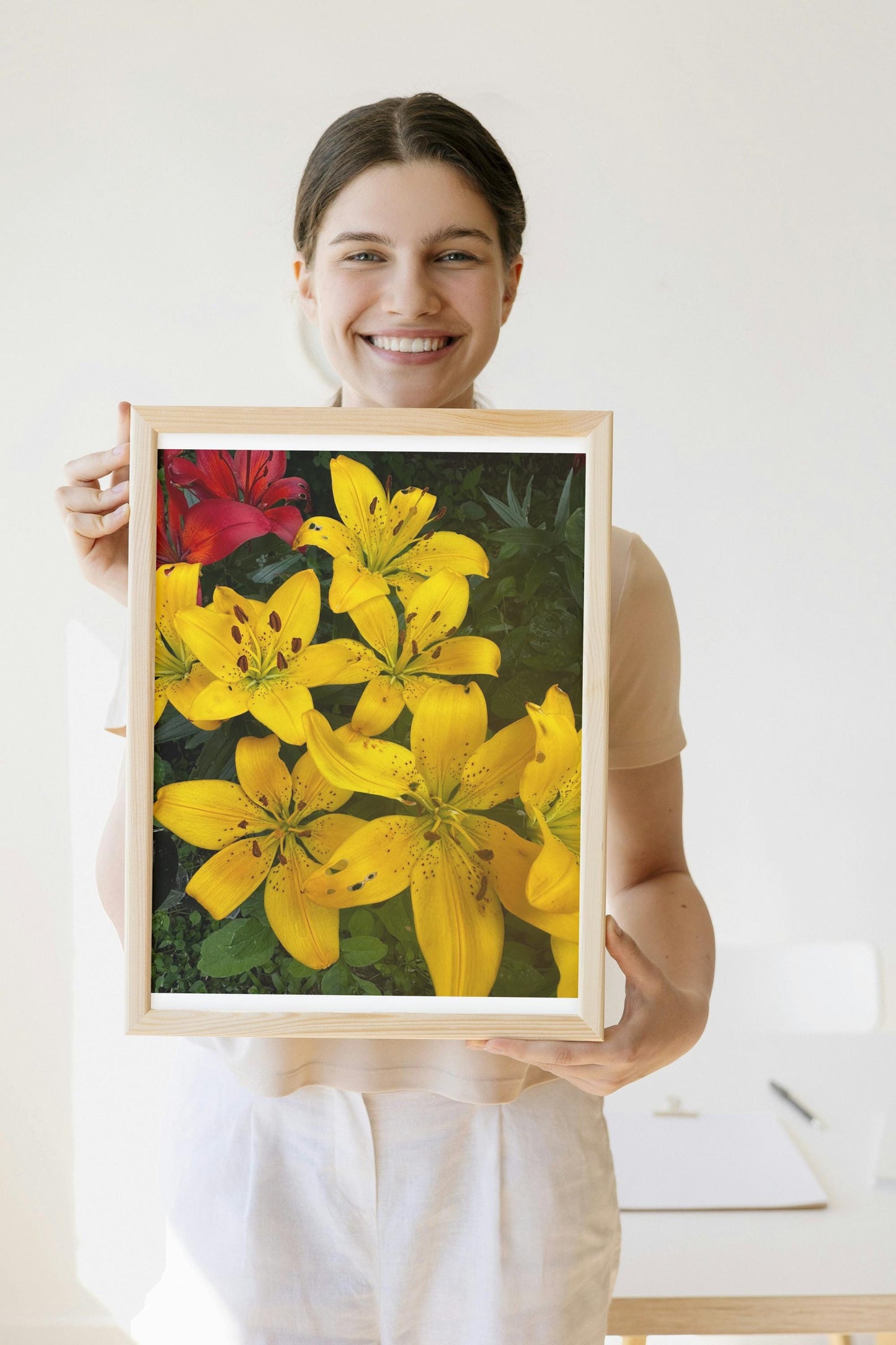 Floral Vision Board Kit: 10 Wildflower Backgrounds + Bonus Page (Digital Download) Gi
